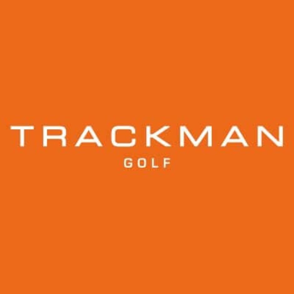 TrackMan golf launch monitor logo, representing the club's use of TrackMan technology for professional golf coaching